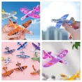 thumbnail image 3 of RENACLIPY 36Pcs Hand Throwing Foam Glider Plane Assorted Colors Lightweight and Fun Flying Airplane, 3 of 6