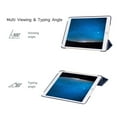 thumbnail image 2 of Mosiso Slim Fit Frosted Case for iPad 10.2" 7th Generation 2019 Released, PU Leather Smart Stand Cover Auto Sleep Wake Protective Case for Apple iPad 10.2 Inch (A2197/A2198/A2200), Navy Blue, 2 of 7