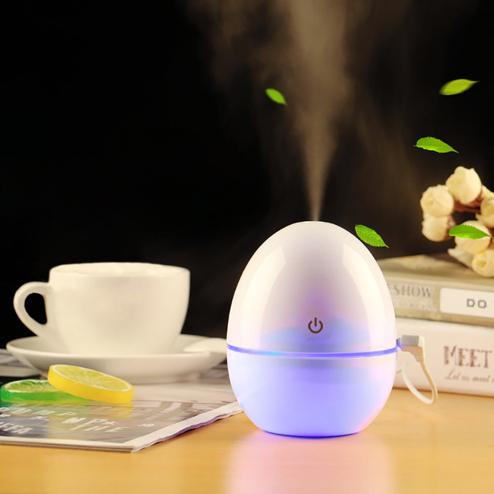 Lamp Humidifier Home LED Air Diffuser Purifier Atomizer USB Cable Moisturizing 