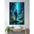 thumbnail image 2 of 006 Lost In The Magical Forest Poster Wall Art, Modern Wall Decor, 16x24 UNFRAMED, 2 of 3