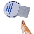 thumbnail image 3 of Bug Comb, Comfortable Pet Bug Comb Stainless Steel  for Grooming and Cleaning Supplies for Dogs, 3 of 7