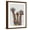 Brown Frame, variant on Art.com Rainbow Splash Giraffe Trio Art Print by Fab Funky, 12" x 16"