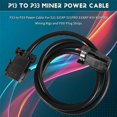 thumbnail image 3 of P13 to P33 Power Cable for Antminer S21 S21XP S21PRO S19jXP KS5 KS5PRO Mining Rigs and PDU Plug Strips, 3 of 5