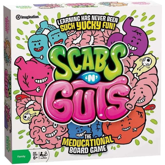 Outset Media Scabs 'N' Guts - The Meducational Board Game