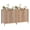 Oak-2PCS, variant on SEPTBOT 31" Fluted Storage Cabinet, Grey Sideboard Console Table for Living Room,Entryway