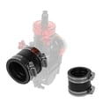 thumbnail image 2 of Carburetor Manifold Boot 38mm Carb Mount Adapter Flange Air Adapter for Motorbike, 2 of 8