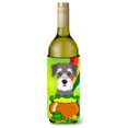 thumbnail image 1 of Botella de vino del día de San Patricio Schnauzer Hugger Koozie 750 ml multicolor Caroline's Treasures BB1950LITERK, 1 of 1
