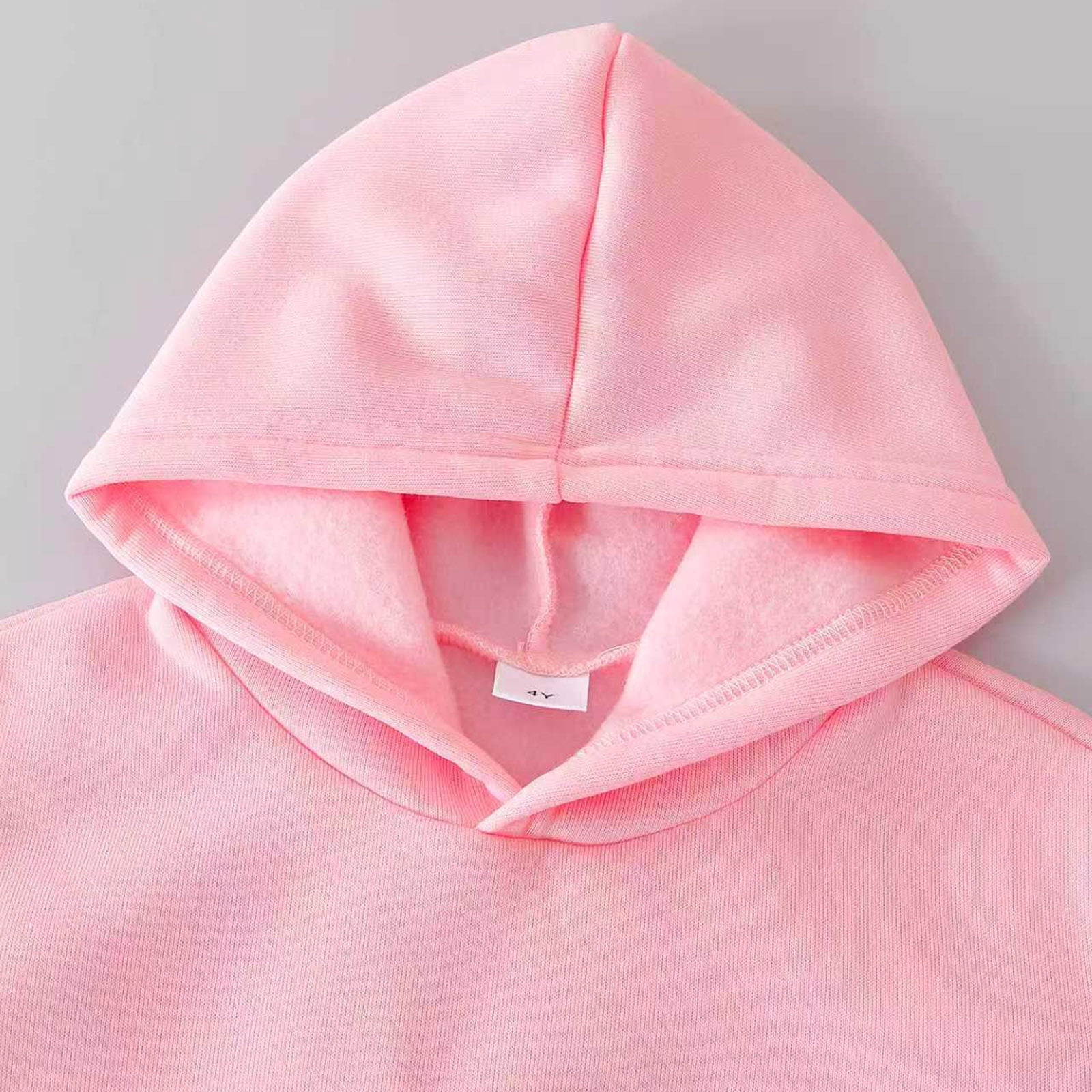Zshosam Toddler Girls Winter Clothing Sets Girls Graphic Jogging Suits Sweatsuits 2 Piece Set Hoodie and Sweatpants Fall Winter Clothes Size 6T 7T,(Pink 6-7 Years)