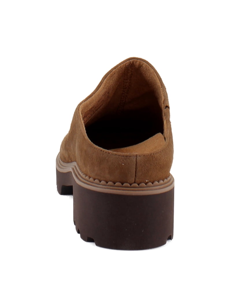 Vionic Fairfax Women's Clogs & Mules Hazelnut Brown Waxed Suede