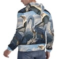 thumbnail image 6 of Wukai Mountain White Dragon Print Men Hoodies Fleece Sweatshirts Long Sleeve Sweaters Pullover Fall Outfits Winter Clothes-X-Large, 6 of 7