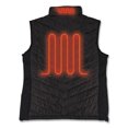thumbnail image 3 of Ergodyne B3146281 N-Ferno 6495 Rechargeable Heated Vest with Battery Power Bank, Black - Medium, 3 of 11