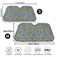 thumbnail image 3 of Kdxio Sunflowers Print Windshield Sun Shade,UV Rays and Sun Heat Protection,Sunshade for Car Windshield,Car Shade Front Windshield -, 3 of 6