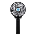 thumbnail image 3 of Ventilador Mano Plegable Ventilador Refrigeración Verano Con Carga USB para Acampar Senderismo (Negro), 3 of 5