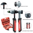 thumbnail image 2 of Kit de herramienta para tuercas remachables AOBEN con 10 mandriles y 100 tuercas remachables, 2 of 7