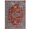 Red/Blue, variant on CAROMIO Washable Area Rug Oriental Rug Boho Vintage Floral Area Rug Non Shedding Rugs for Bed Room Living Room, 9' x 12' Blue/Beige