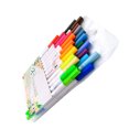 thumbnail image 3 of Graffiti dibujo pintura pluma doble cabeza doble punta cepillo rotulador conjunto acuarela bolígrafos papelería, 24 colores Inevent EL2477-02B, 3 of 7