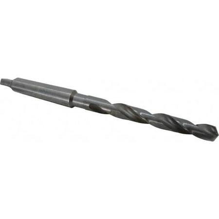 

Hertel 37/64 2MT 118° Point HSS Taper Shank Drill Bit Oxide Finish 4-7/8 Flute Length 8-3/4 OAL