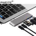 thumbnail image 1 of 6 In 1 Type C Adapter Usb C Hub For Macbook Pro/air M1 M2 2021 2020 2019 2018,mokin Usb C Hub Macbook Pro Accessories, 1 of 4