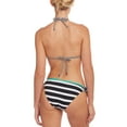thumbnail image 4 of LASCANA Women's Striped Triangle Bikini Swimsuit Top Bra Sizing, 4 of 6