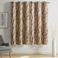 thumbnail image 2 of VCNY Home Kingdom Taupe Branch Grommet Blackout Curtain, 40" x 63", 2 of 5