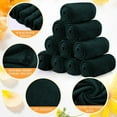 thumbnail image 2 of Ameha Fleece Blanket Bulk Pack of 8 For Wholesale, Wedding Guests, Favors, Homeless Adult Washable Winter Blanket Warm Cozy 90X90 Queen Emerald Green, 2 of 10