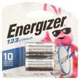 thumbnail image 6 of Energizer 123 3V Lithium Photo Batteries (2 Pack), CR123A High Power Lithium Batteries Compatible with Cameras, Flashlights, Electronics and More, 6 of 6