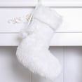 thumbnail image 6 of AUDeals 2025 New Christmas Stockings for Large Family, Brown Rustic Plush Xmas Stockings with Tassel, Soft Neutral Farmhouse Fireplace Hanging Decorations, 6 of 9