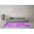 thumbnail image 3 of Ahgly Company Indoor Rectangle Abstract Pink Contemporary Area Rugs, 7' x 10', 3 of 4