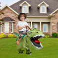 thumbnail image 3 of Inflatable Dinosaur Costume ,Blow Up Ride T Rex Suit,Halloween Costumes, 3 of 8