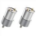 thumbnail image 1 of 2X JGB37-3530 Motor de CC 12 V Mini Motor de Reducción de Engranajes de CC Motor de Engranaje de Alto Par Motor de Metal para Hogar Inteligente 320 RPM, 1 of 5