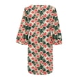 thumbnail image 3 of WILLBEST Regalos Para Mujer Vestido Casual Versátil Para Mujer Para Uso Diario, Vacaciones Y Hogar, Con Cuello En V, Corte Holgado, Ideal Para Primavera Y Verano., 3 of 3
