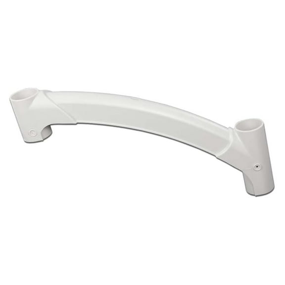 HeSLehs Hort Handrail for above Ground BiltMor Swimming Pool Step 160-0010PG White
