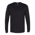 thumbnail image 2 of Next level Mens Sueded Long Sleeve Crew 6411  , 2XL, Black, 2 of 3