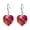 A, variant on BGZLEU Austrian Crystal Heart Drop Dangle Earrings for Women Hook Hypoallergenic Earring