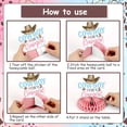 thumbnail image 5 of Western Gender Reveal Decorations, 8pcs Cowboy or Cowgirl Gender Reveal Honeycomb Centerpiece It's a Cowboy Cowgirl Table Topper for Western Rodeo Boy or Girl Baby Shower Gender Reveal Party, 5 of 6