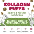 thumbnail image 3 of Icelandic+ Collagen Puffs: Baked Beef Collagen W/ Dehydrated Kelp 2.5oz - Treats For Med-Lg Dogs, Crunchy Protein Bites, 3 of 5