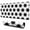 Soccer Ball Pattern, variant on Long Mouse Pads for Desk,Soccer Ball Pattern Desk Mats on Top Of Desks, Desk Mouse Pad Extra Large with 3mm Non-Slip Base and Stitched Edge for Gaming,Office,Work,Home 31.5"x11.8"