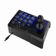 7-in-1 Arcade Fight Stick - Wired Joystick for Switch, PS4, PS3, Xbox, PC & Android | Ergonomic Design, 8-Button Layout, Turbo Function for Fighting Games (Street Fighter, Tekken, Mortal Kombat)