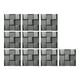 thumbnail image 2 of Pegatinas de azulejos de cristal 3D DIY Pegatinas de pared autoadhesivas, 2 of 3