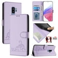 thumbnail image 2 of Samsung Galaxy S9 Plus Case ,Cat PU Leather Crossbody Lanyard Strap RFID Magnetic Wallet Compatible with Samsung Galaxy S9 Plus Cover, 2 of 5