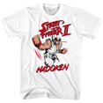 thumbnail image 1 of Street Fighter Hadoken White Adult T-Shirt, 1 of 2