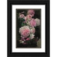 thumbnail image 1 of Harrison, Lesley 22x32 Black Ornate Wood Framed with Double Matting Museum Art Print Titled - Roses from Pat, 1 of 4