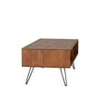 thumbnail image 5 of Belmont Home Brighton Solid Acacia Wood Foldable Coffee Table in Brown/Black, 5 of 10