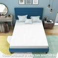8" Twin Mattress Memory Foam Mattress 5Layer Comfort Supportive