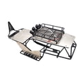 thumbnail image 2 of for 1/10 Scale RC Axial Wraith Metal Roll Cage Frame Body with Roof Rack and Metal Sheets Side Step,Black, 2 of 5
