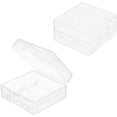 thumbnail image 1 of HUGFEGWE 2 x 18650 Battery Storage Case Holder Organizer Box Transparent 2Pcs U2536-18136, 1 of 7
