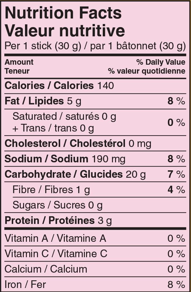 Pain baguette naturel Taralli Baresi d'Aurora 300 grammes