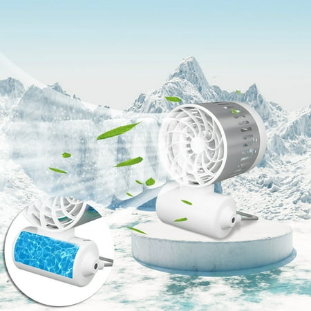 

Desktop Water-cooled Fan USB Electric Fan Outdoor Mini Charging Small Student Dormitory Silent Portable Conditioner
