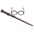 thumbnail image 1 of Set de accesorios para disfraz de Harry Potter y gafas, 1 of 5