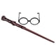 thumbnail image 1 of Set de accesorios para disfraz de Harry Potter y gafas, 1 of 5